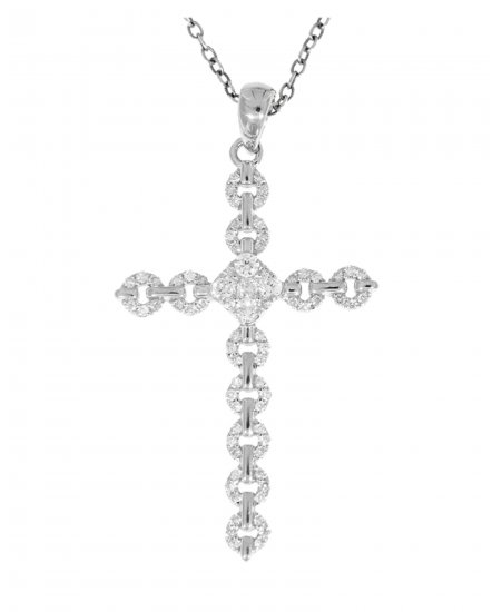 CROSS DIAMOND PENDANT (TP1547)