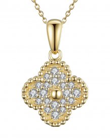 CLOVER STYLE DIAMOND PENDANT (TP1598)