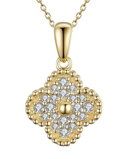 CLOVER DIAMOND PENDANT (TP1598)
