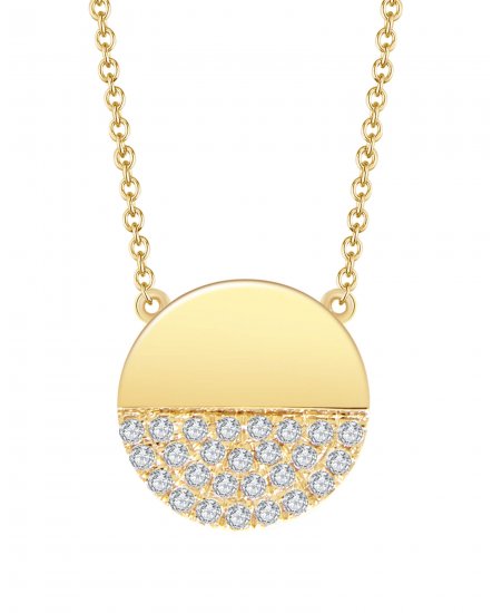 ROUND DIAMOND PENDANT (TP1613)