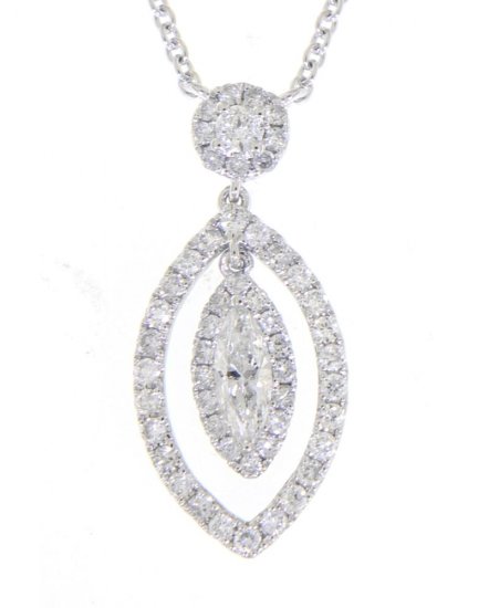 MARQUISE DIAMOND PENDANT (TP1620)