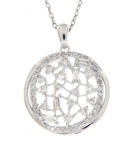 ROUND DIAMOND PENDANT (TP1663)