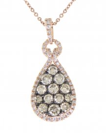 PEAR STYLE DIAMOND PENDANT (TP1671)
