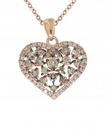 HEART SHAPE DIAMOND PENDANT (TP1678)