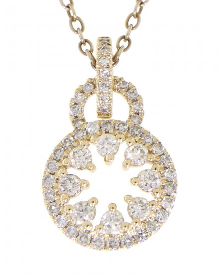 ROUND DIAMOND PENDANT (TP1685)
