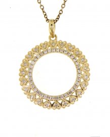 ROUND DIAMOND PENDANT (TP1700)
