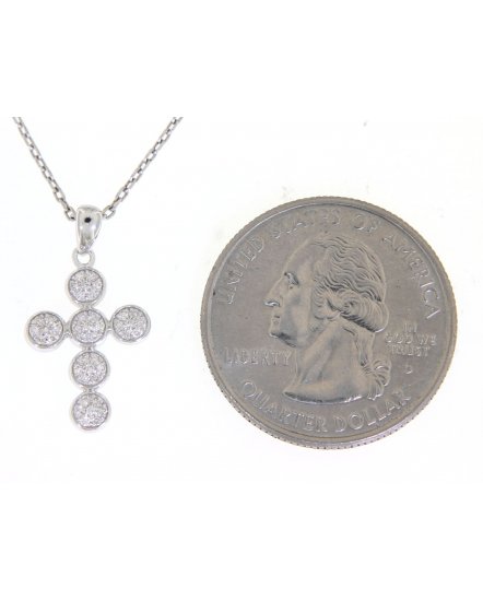 CROSS DIAMOND PENDANT (TP1730)