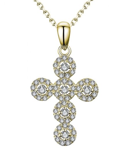 CROSS DIAMOND PENDANT (TP1732)