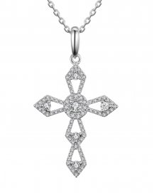 CROSS DIAMOND PENDANT (TP1738)