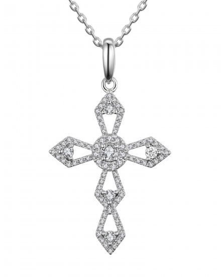 CROSS DIAMOND PENDANT (TP1738)