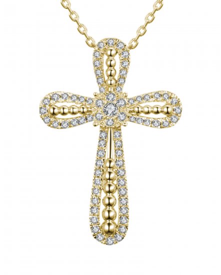 CROSS DIAMOND PENDANT (TP1739)