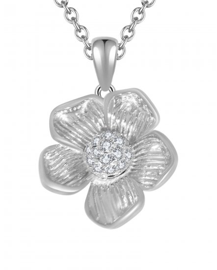 FLORAL STYLE DIAMOND PENDANT (TP1762)