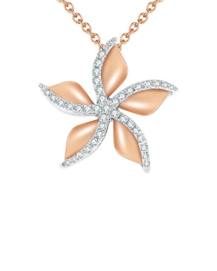 FLORAL STYLE DIAMOND PENDANT (TP1764)