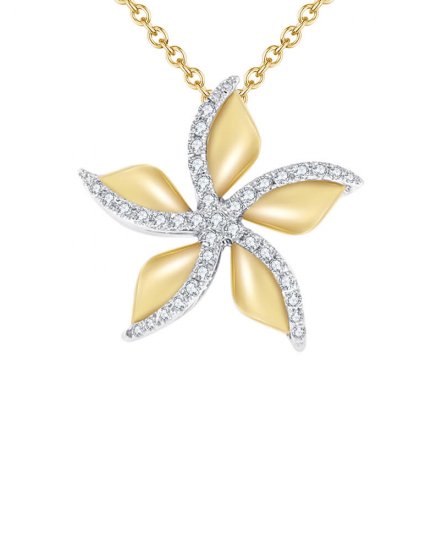 FLORAL STYLE DIAMOND PENDANT (TP1764)