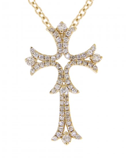 CROSS DIAMOND PENDANT (TP1766)