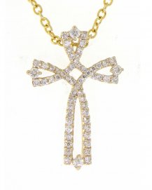 CROSS DIAMOND PENDANT (TP1768)