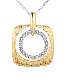 SQUARE DIAMOND PENDANT (TP1778)