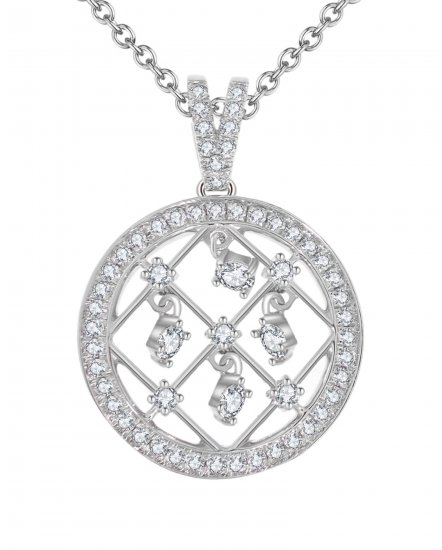 ROUND DIAMOND PENDANT (TP1802)