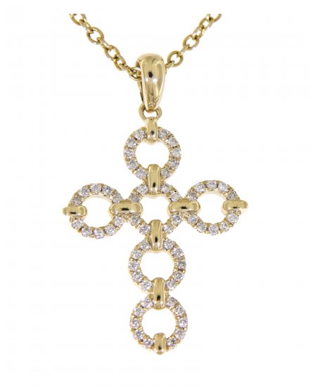 CROSS DIAMOND PENDANT (TP1825)