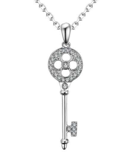 KEY STYLE DIAMOND PENDANT (TP1836)