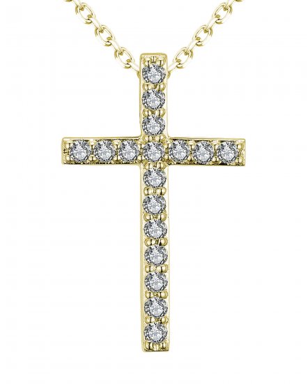 CROSS DIAMOND PENDANT (TP1838)