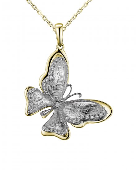 BUTTERFLY DIAMOND PENDANT (TP1840)