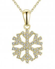 SNOW FLAKE STYLE DIAMOND PENDANT (TP1842)