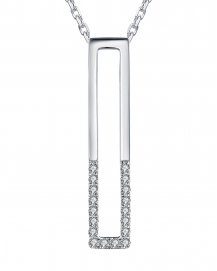 STRAIGHT BAR DIAMOND PENDANT (TP1843)