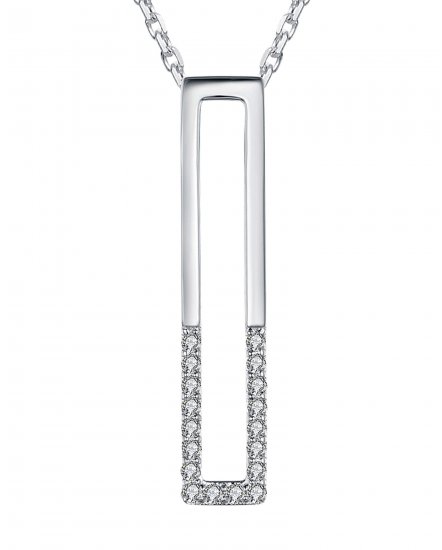 STRAIGHT BAR DIAMOND PENDANT (TP1843)