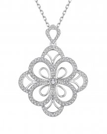 FLORAL STYLE DIAMOND PENDANT (TP1854)