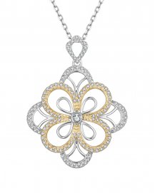 FLORAL STYLE DIAMOND PENDANT (TP1854)