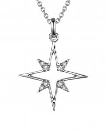 NORTH STAR STYLE DIAMOND PENDANT (TP1856)