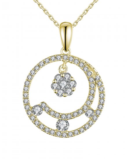 ROUND DIAMOND PENDANT (TP1858)