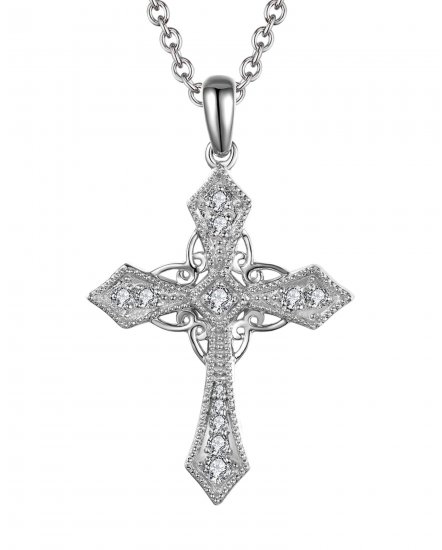 CROSS DIAMOND PENDANT (TP1867)