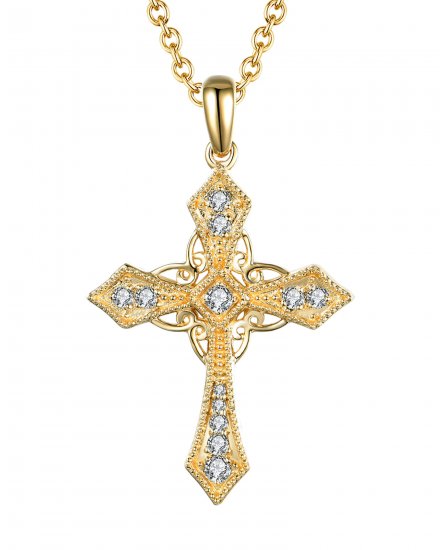 CROSS DIAMOND PENDANT (TP1867)