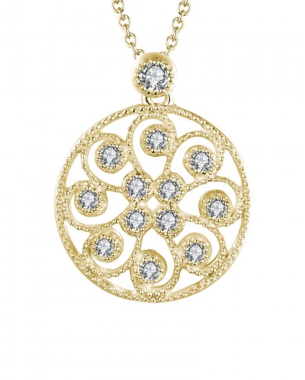 ROUND DIAMOND PENDANT (TP1873)