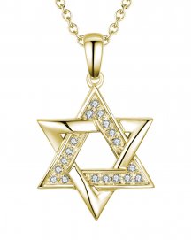 JEWISH STAR DIAMOND PENDANT (TP1906)