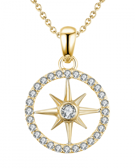 NORTH STAR DIAMOND PENDANT (TP1918)