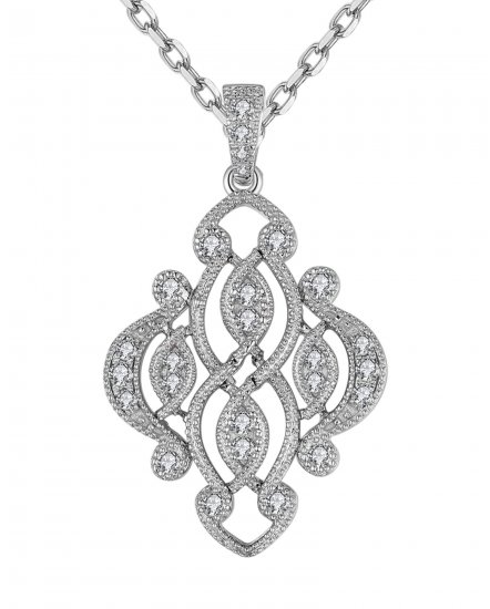 UNIQUE DIAMOND PENDANT (TP1957)