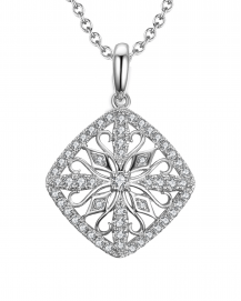 RHOMBUS STYLE DIAMOND PENDANT (TP1989)