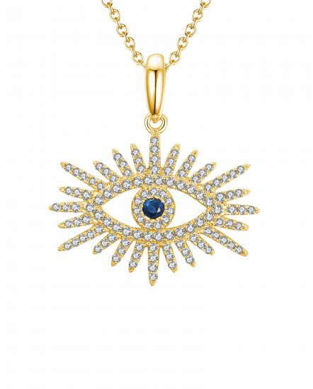 EVIL EYE DIAMOND PENDANT (TP1999)
