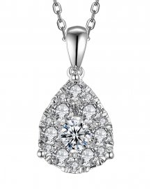 PEAR STYLE DIAMOND PENDANT (TP2002)