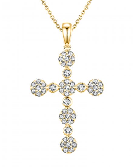 CROSS DIAMOND PENDANT (TP2003)