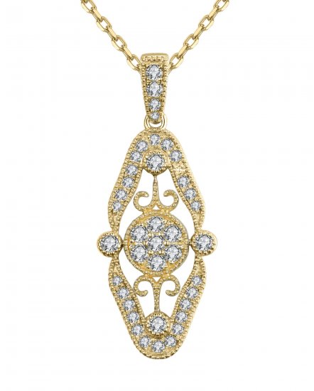 UNIQUE DIAMOND PENDANT (TP2039)