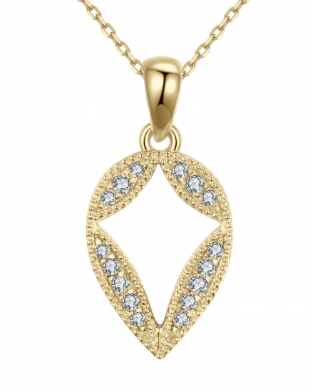PEAR STYLE DIAMOND PENDANT  (TP2061)