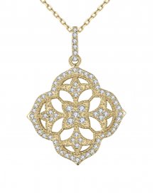 FLORAL STYLE DIAMOND PENDANT (TP2088)