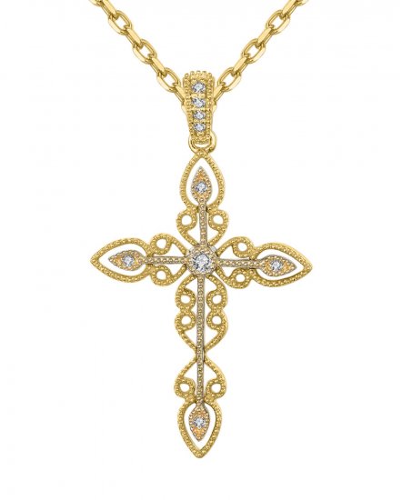 CROSS DIAMOND PENDANT (TP2180)
