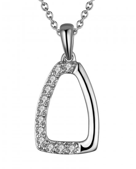 TRIANGLE SHAPE DIAMOND PENDANT (TP2197)