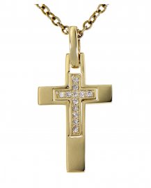 CROSS DIAMOND PENDANT (TP2234)