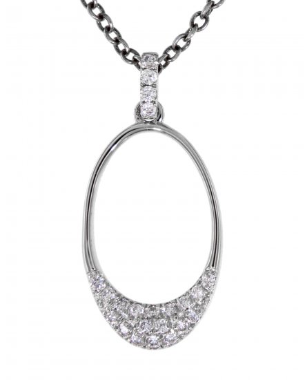 OVAL STYLE DIAMOND PENDANT (TP2238)